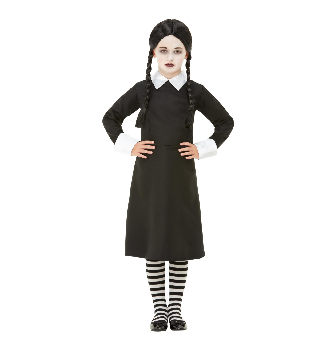 Dětský kostým Wednesday Addams