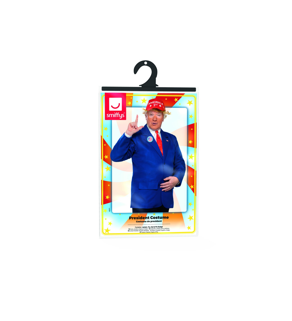 Donald Trump - Pánský kostým