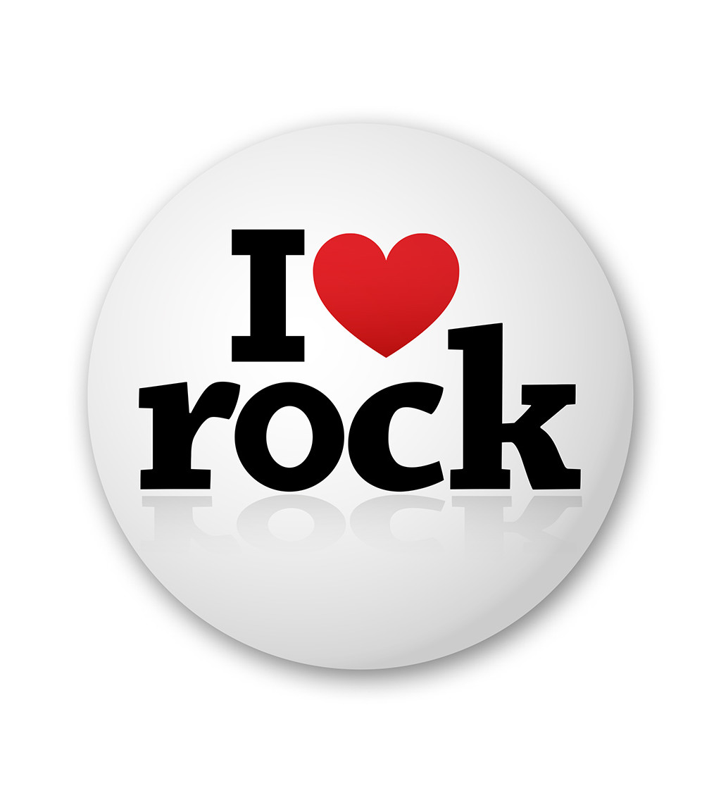 I love rock - Placka
