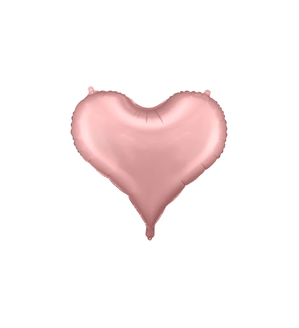 Růžové srdce - Balónek