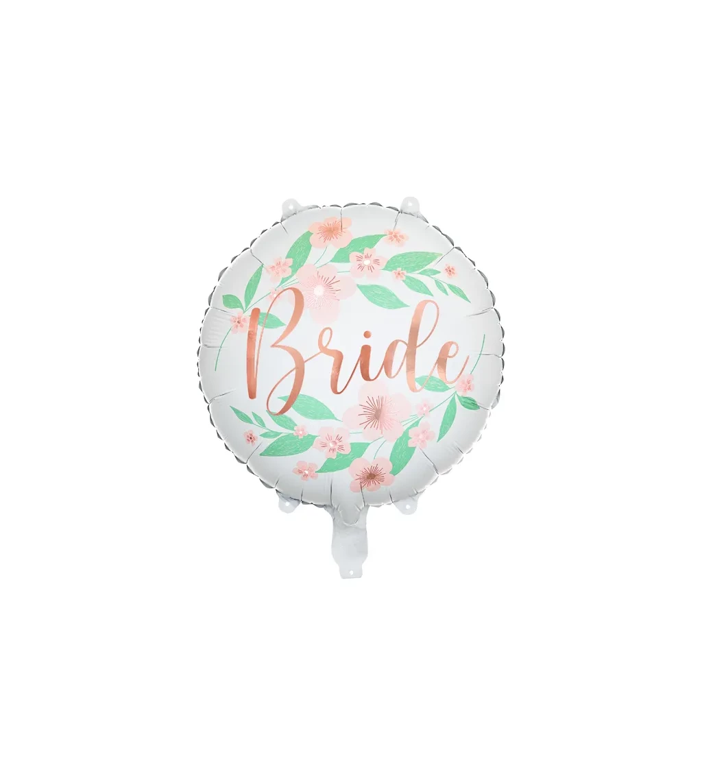 Balónek bride - květinový