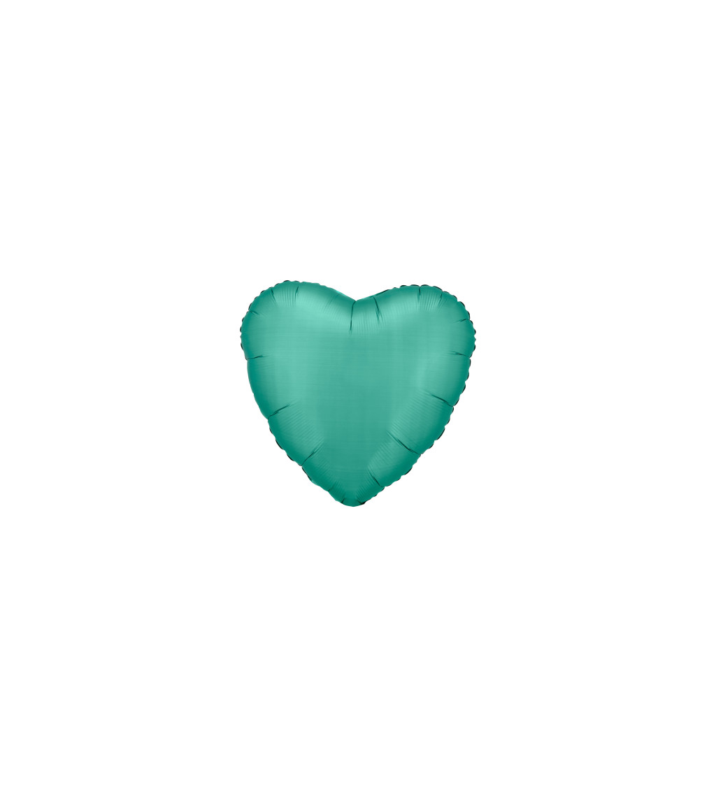 Balónek - světlé zelené srdce