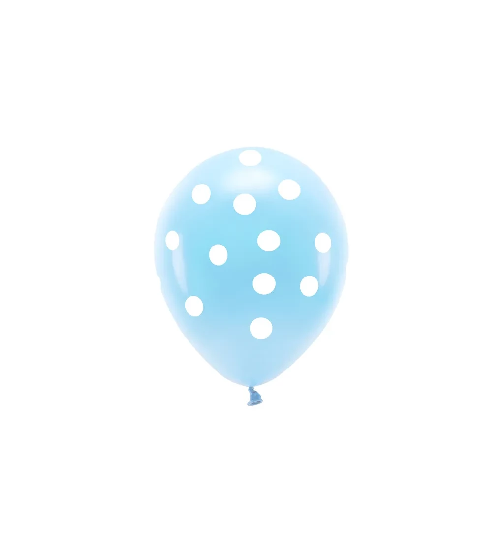 Modré tečky - Eco balónky