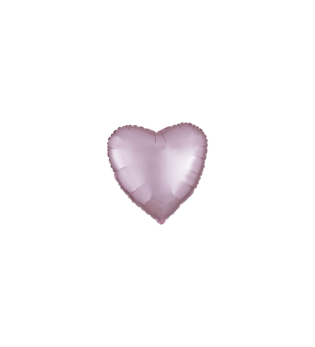 Balónek - srdce růžová