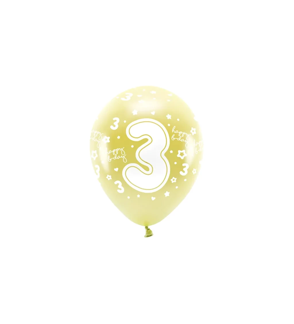 Balónek - číslo 3