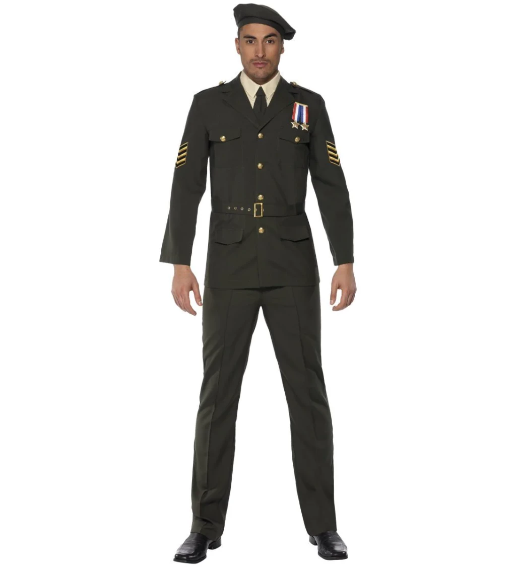 Kostým pro muže - Vojenský poručík