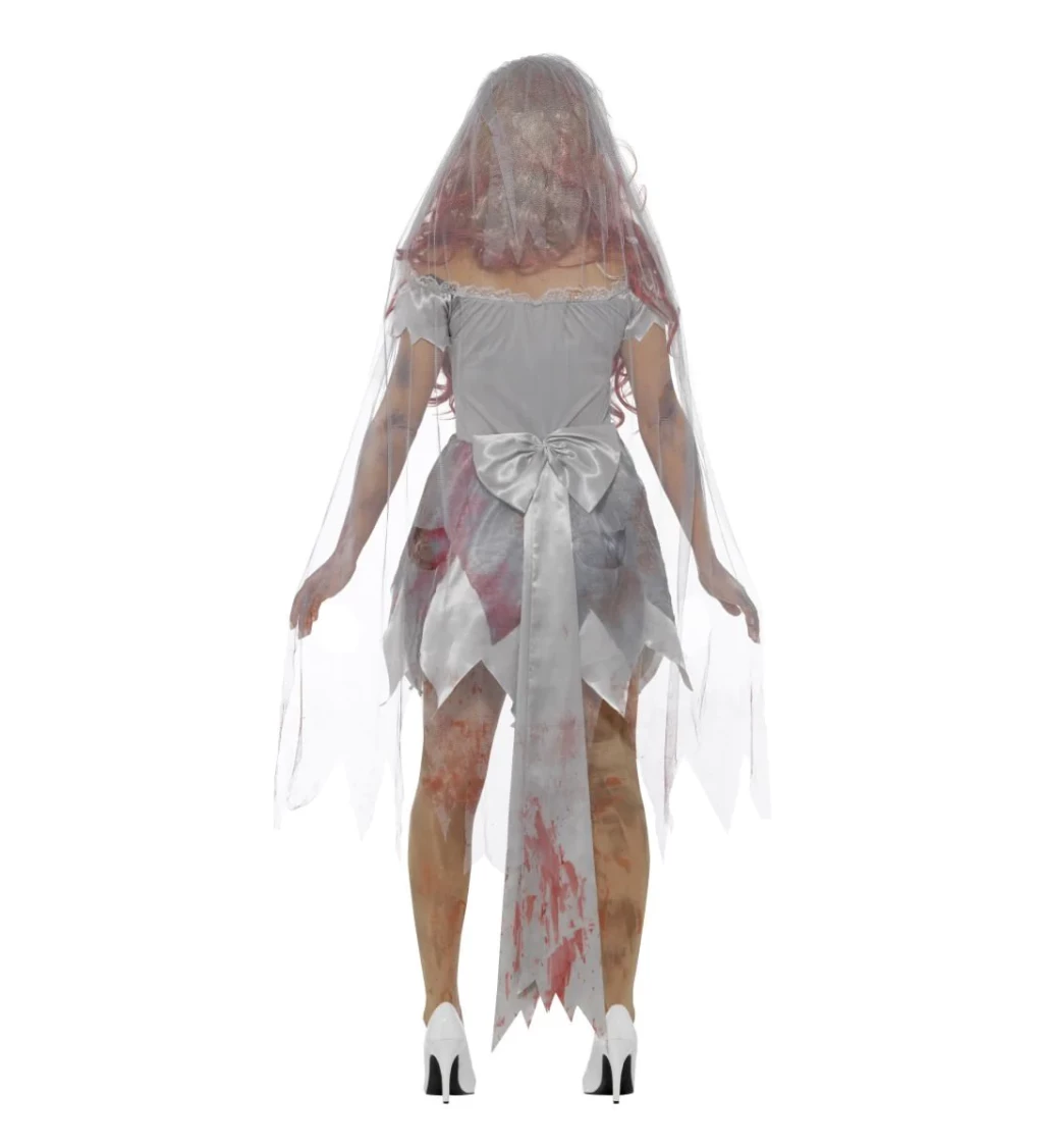 Dámský halloweenský kostým - krvavá nevěsta