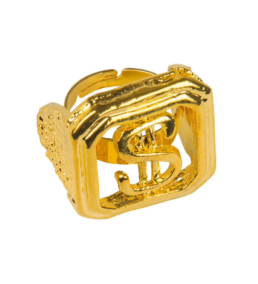 Prsten dolar zlatý
