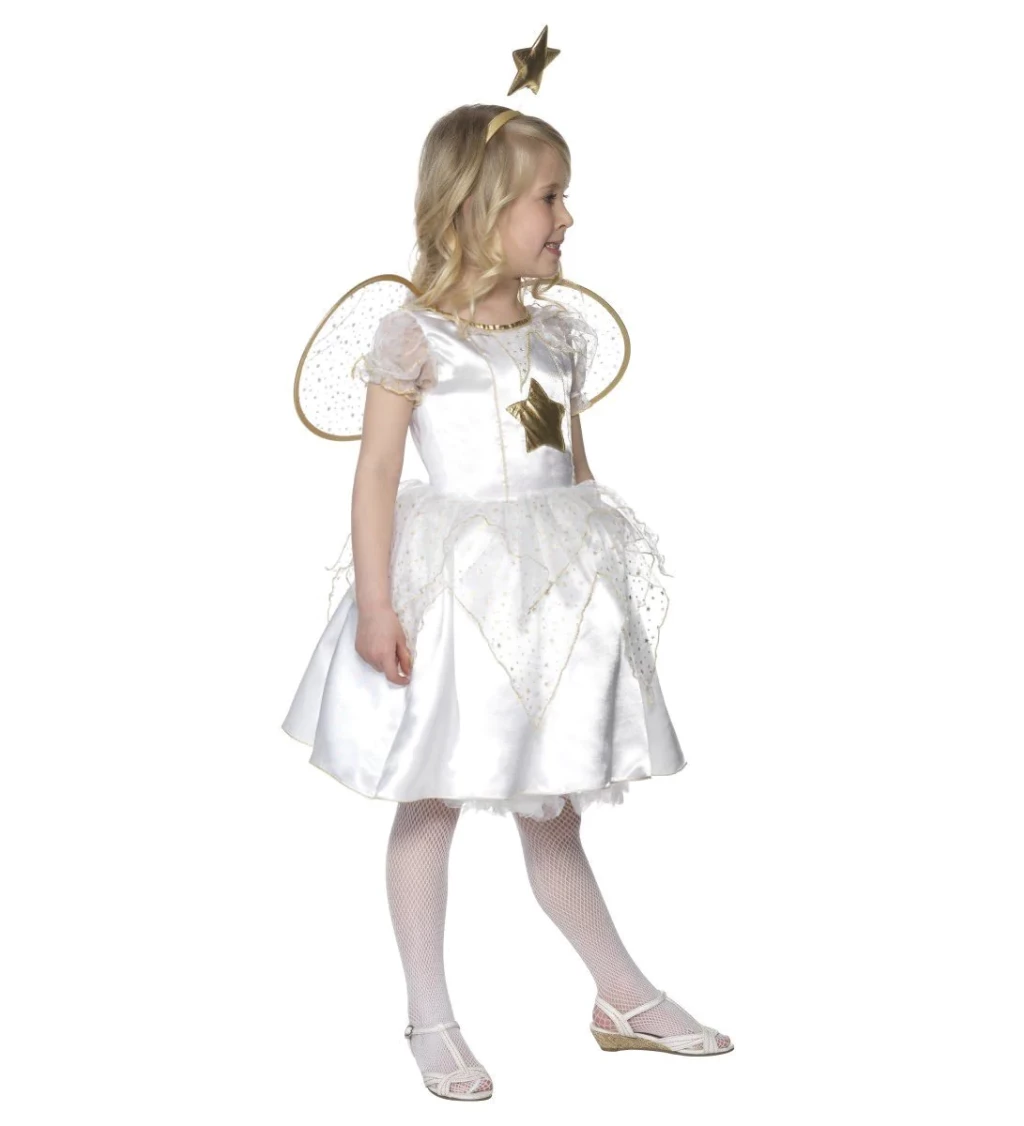 Dětský kostým pro dívky - Andělíček