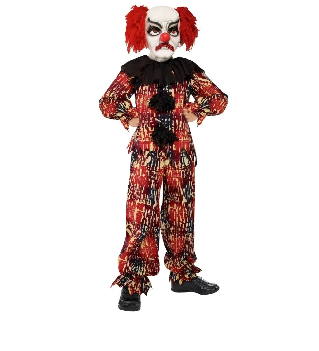 Dětský kostým Strašidelný klaun