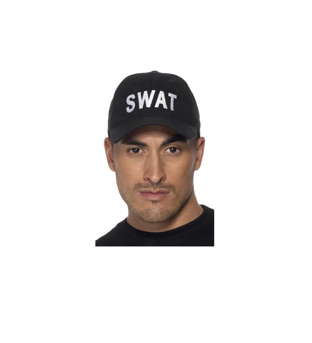 Čepice černá SWAT