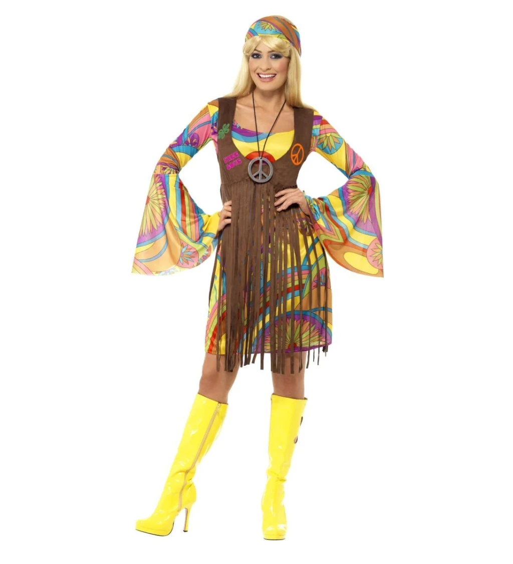 Kostým pro ženy - Hippie vestička II