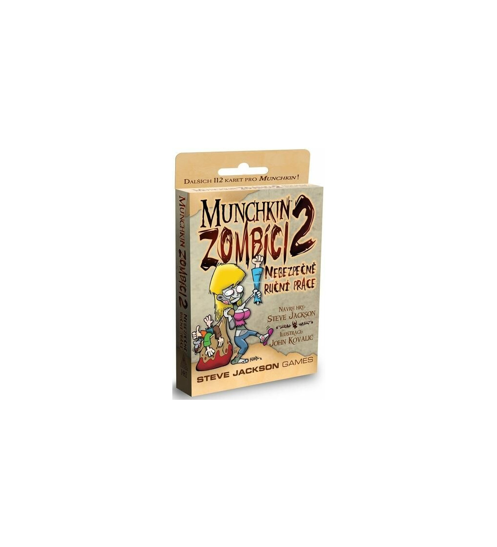 Stolní společenská hra - Munchkin Zombíci 2 - rozšíření