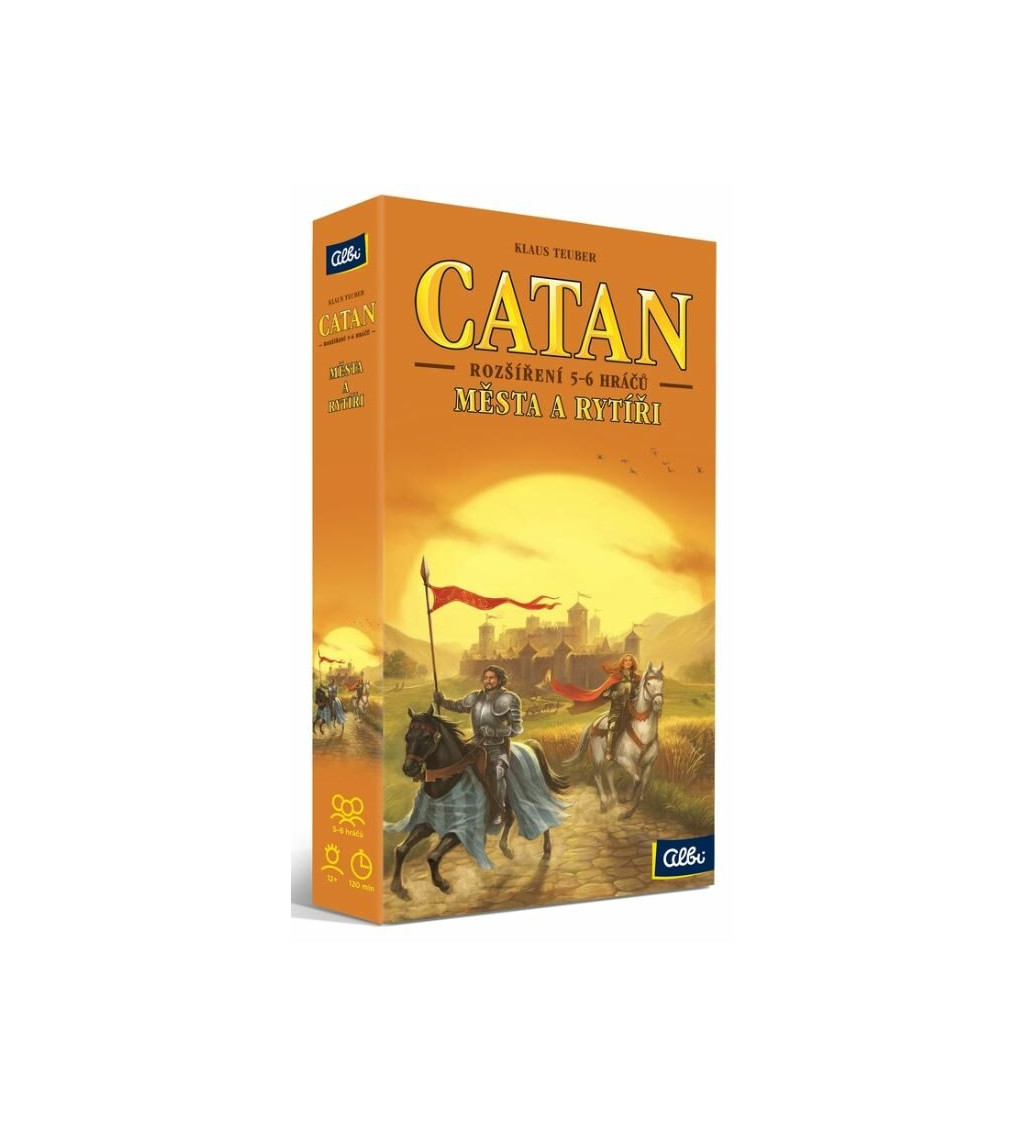 Stolní společenská hra - Catan - Města a rytíři - 5-6 hráčů