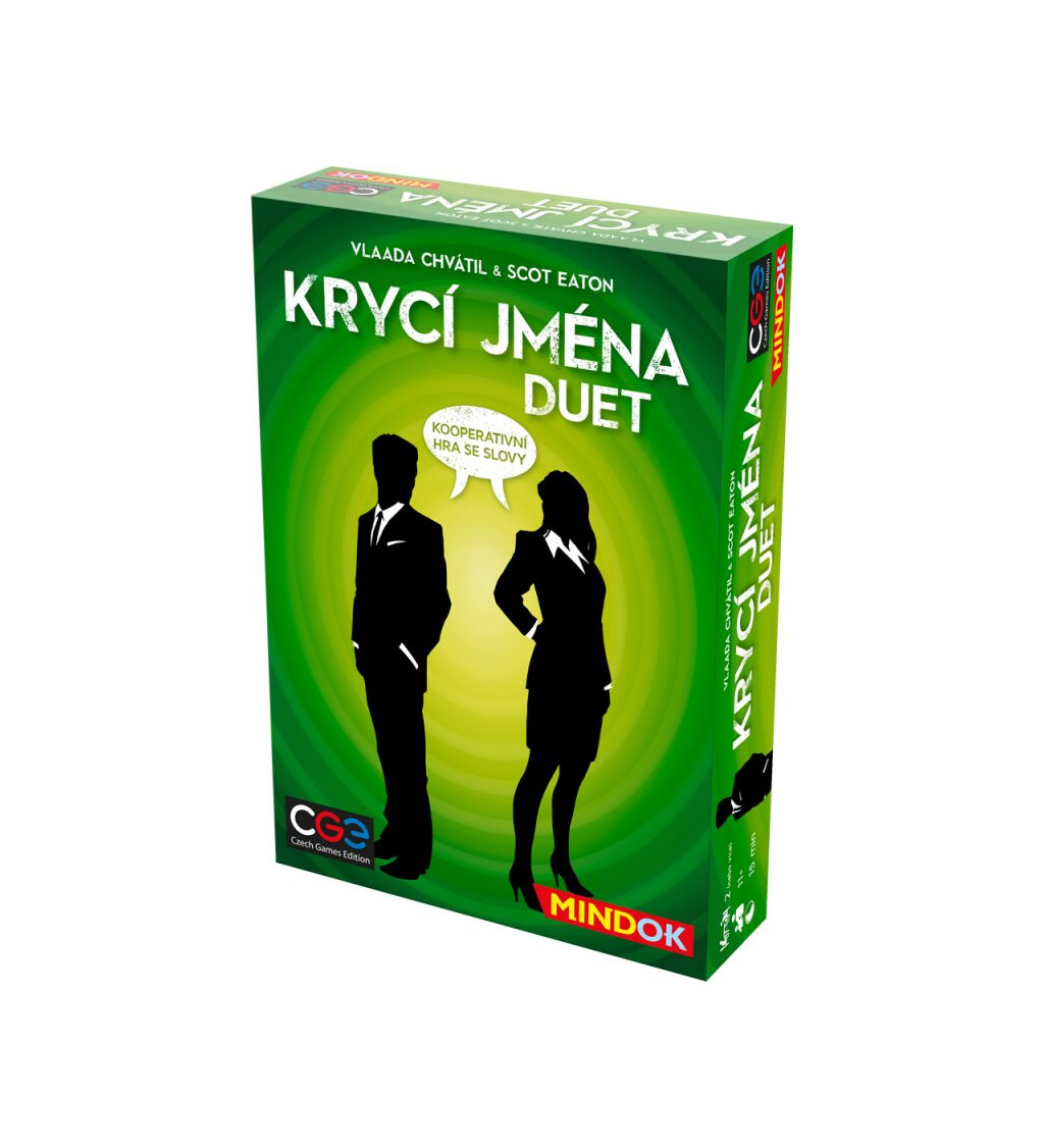 Stolní společenská hra - Krycí jména duet