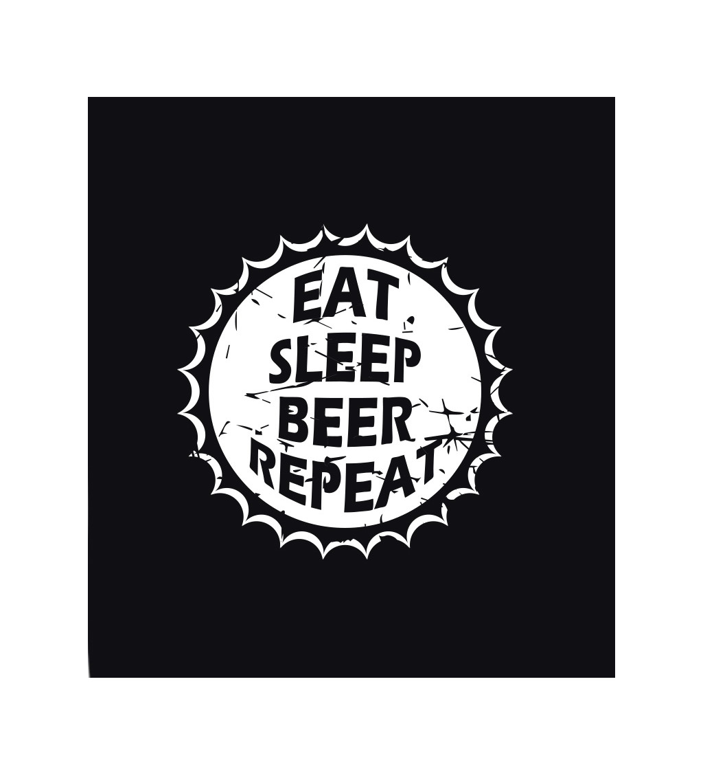Pánské triko - Eat sleep beer repeat