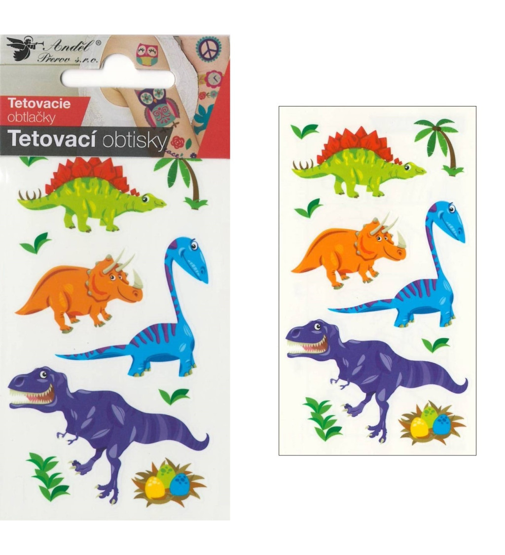 Tetování - dinosauři