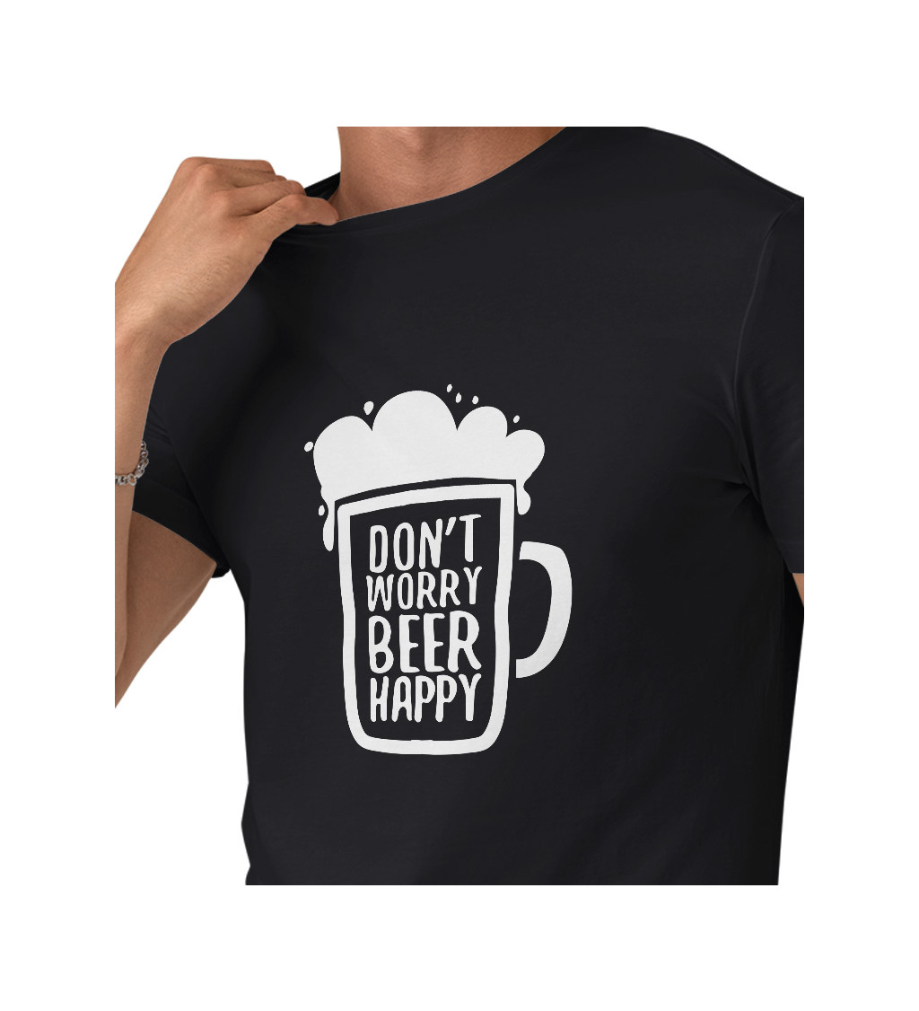 Pánské triko - Dont worry beer happy