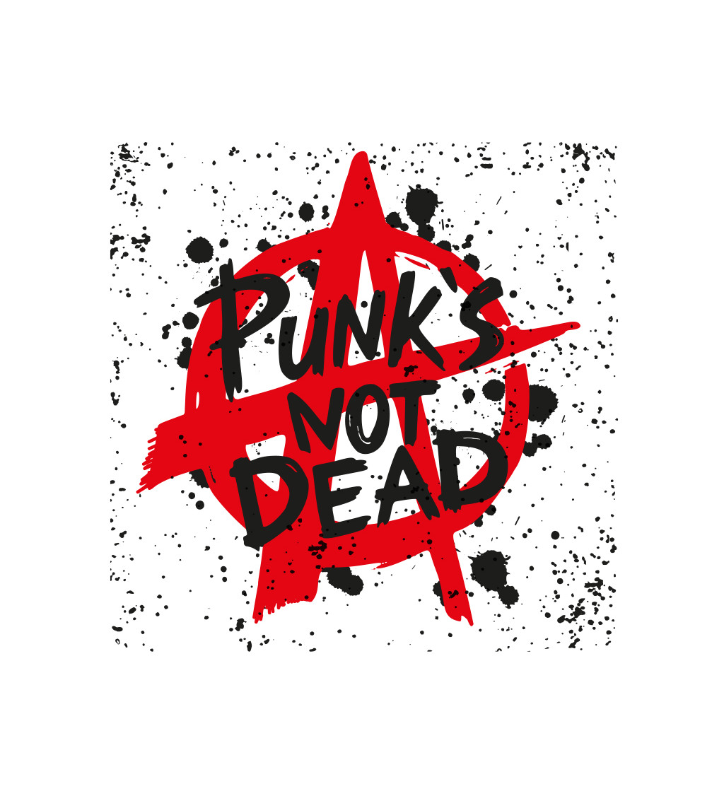 Pánské triko - Punk´s not dead