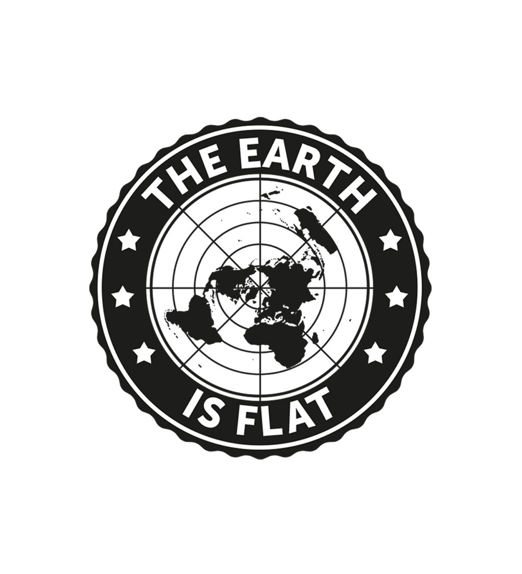 Dámské triko - The earth is flat