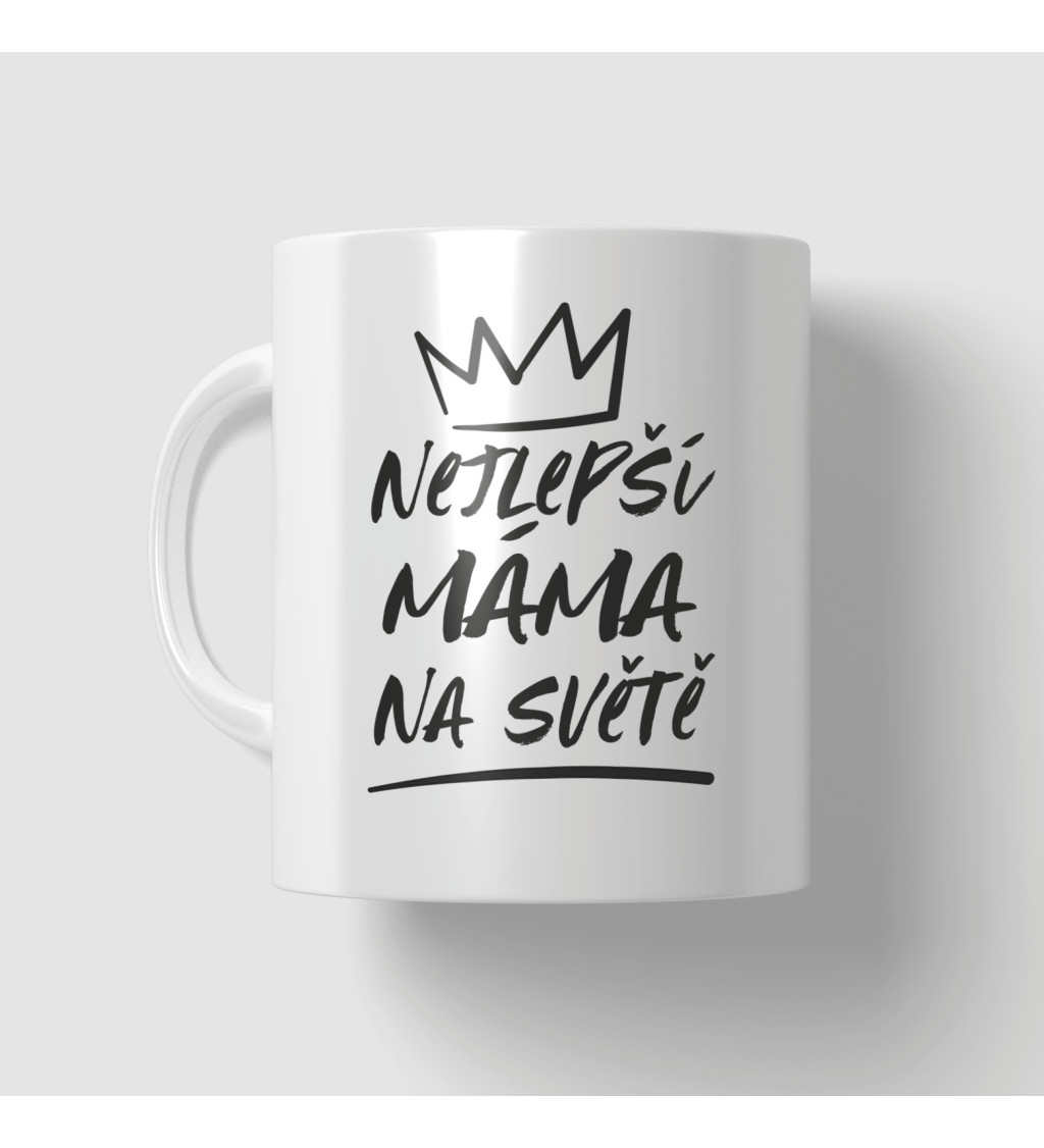 Hrnek s nápisem - Nejlepší máma na světě