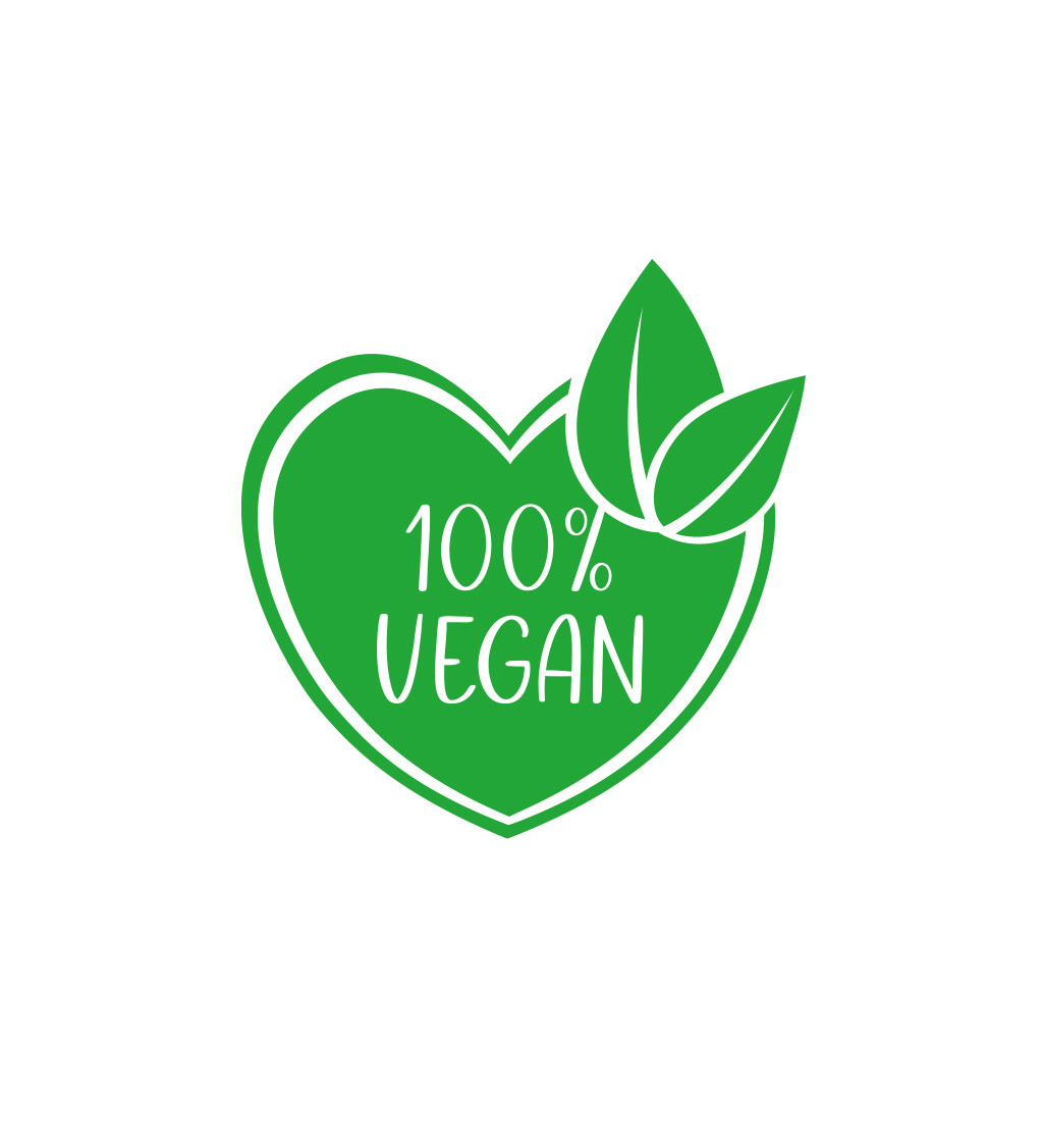 Dámské triko bílé - 100% Vegan