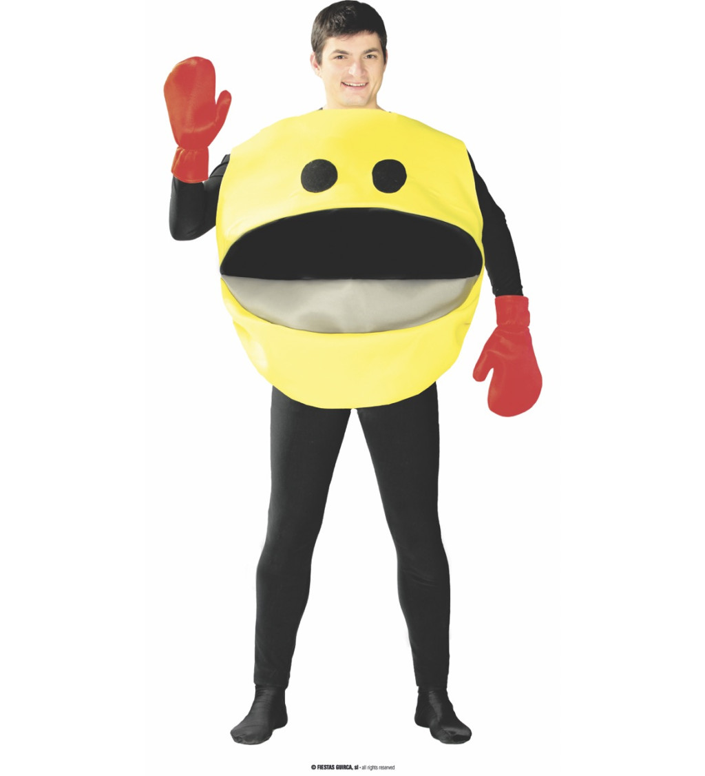Pacman duch - pánský kostým