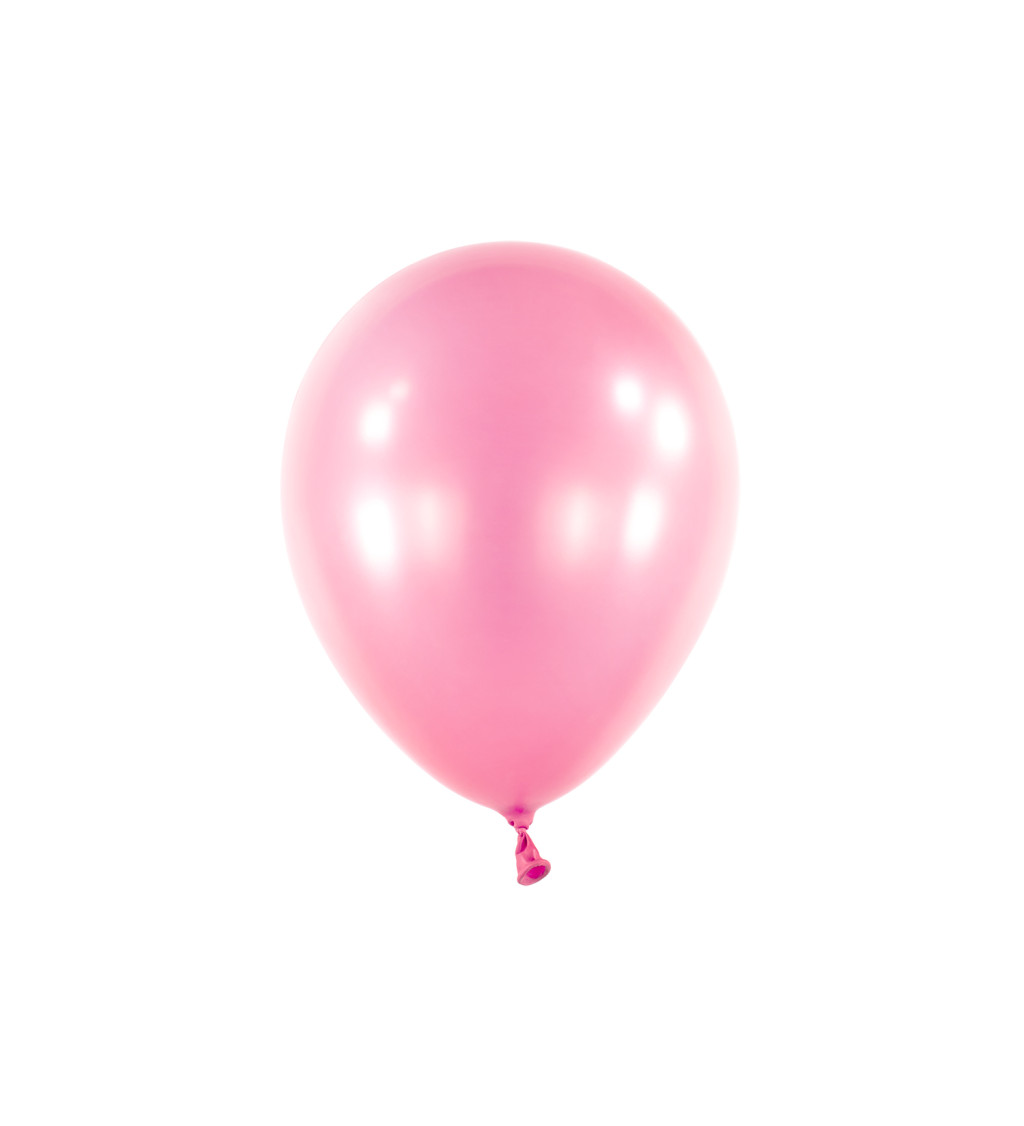 Světle růžové dekorační balónky