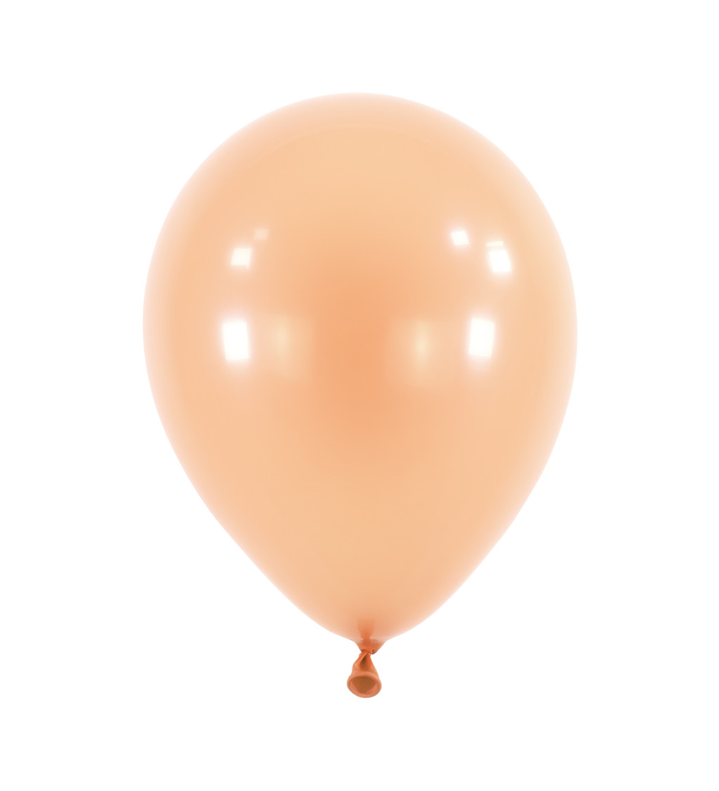Pudrově růžové balónky latexové