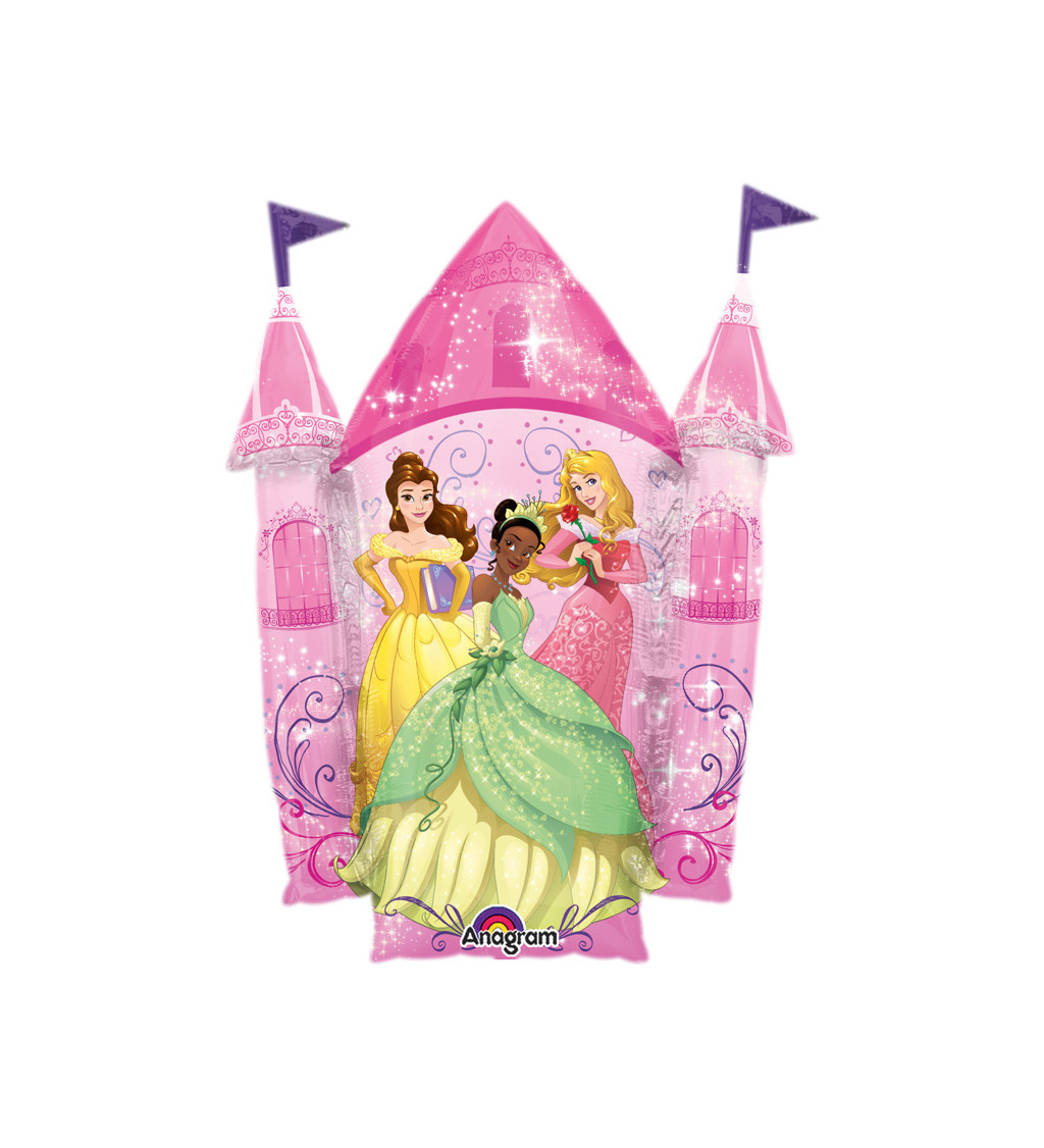 Balónek růžový - Disney princezny