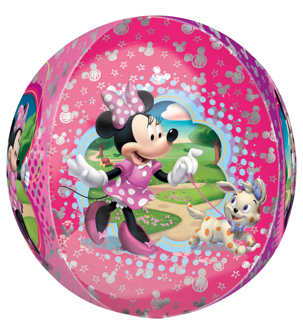 Fóliový balónek - kulatý s Minnie