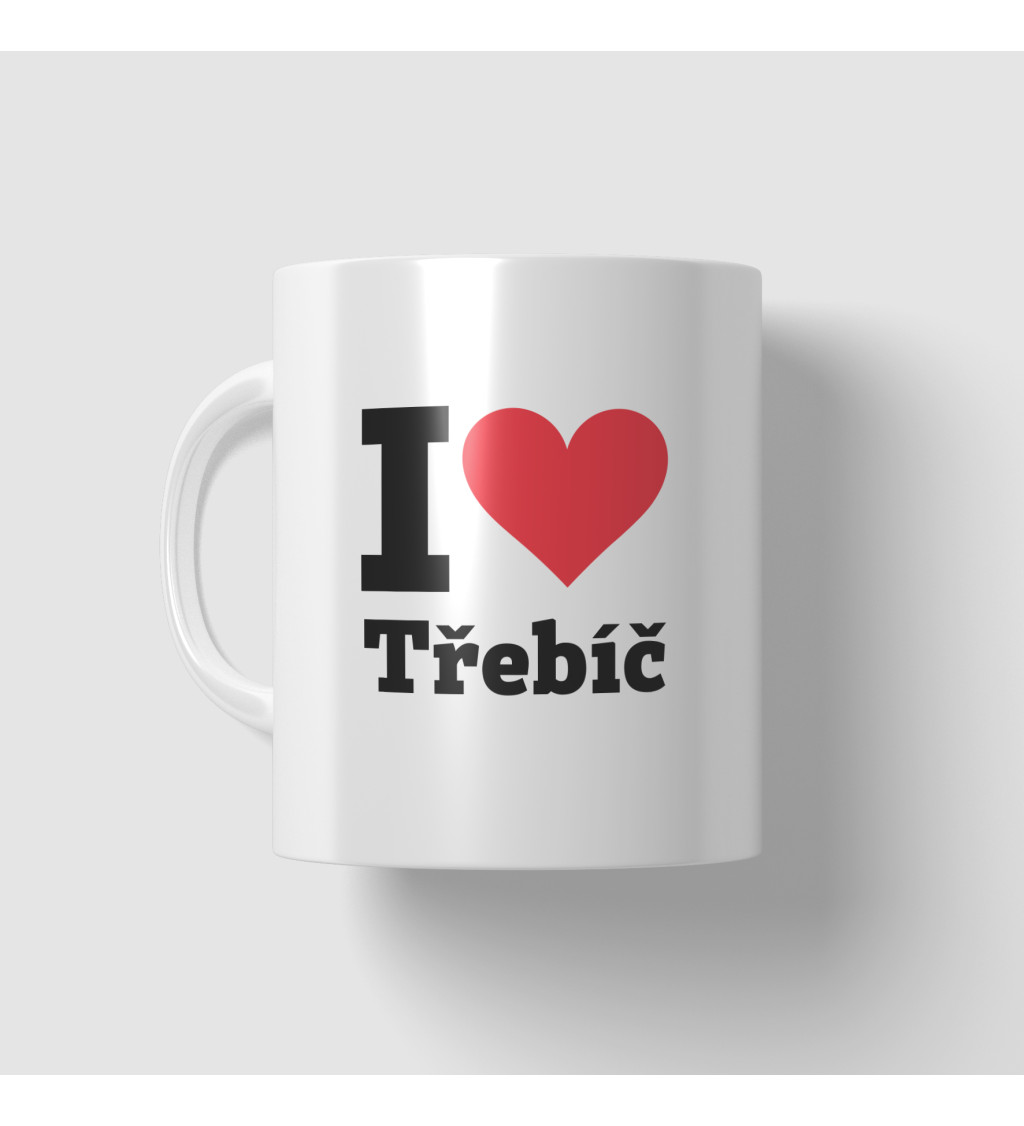 Hrnek I love Třebíč