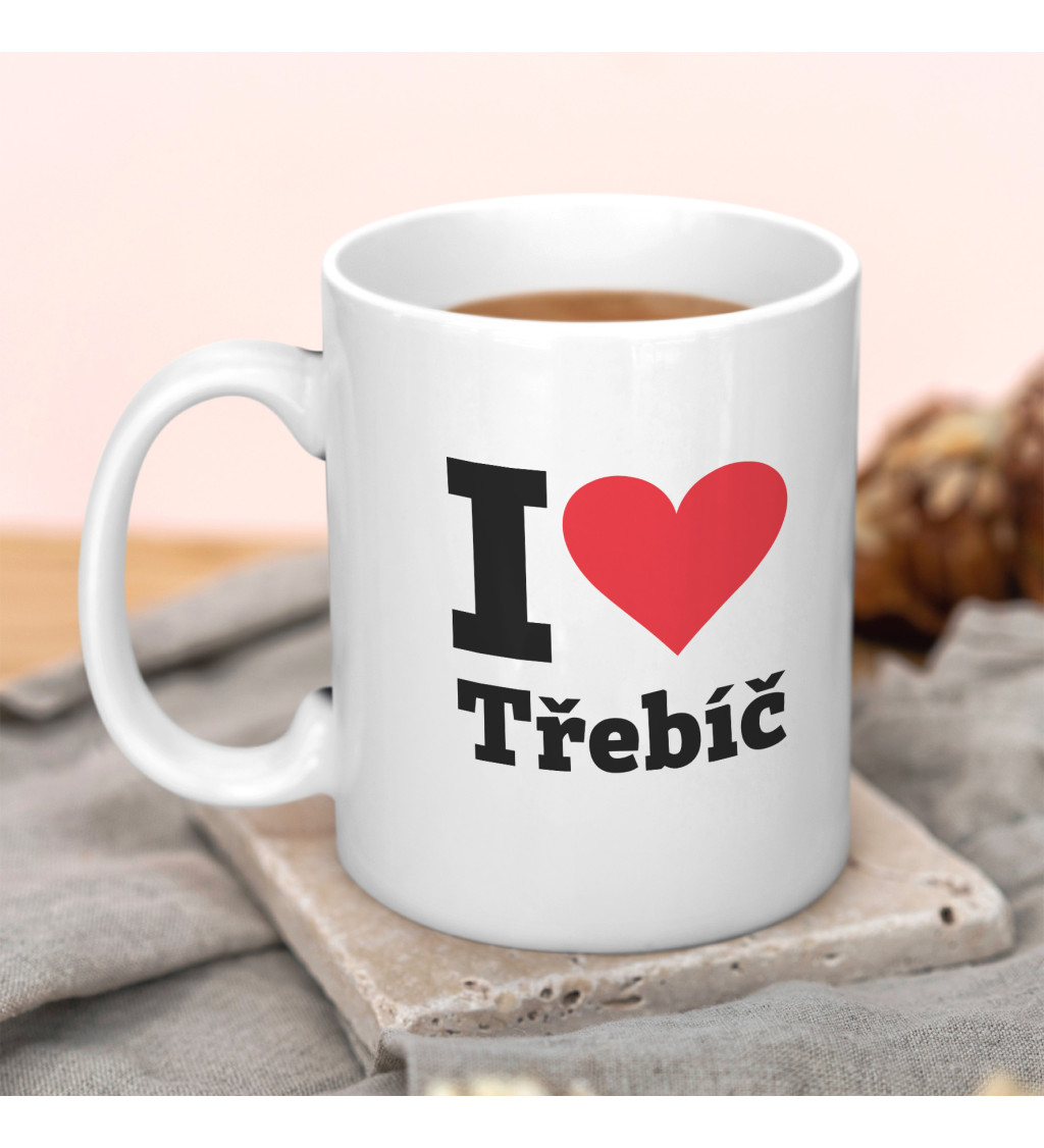 Hrnek I love Třebíč