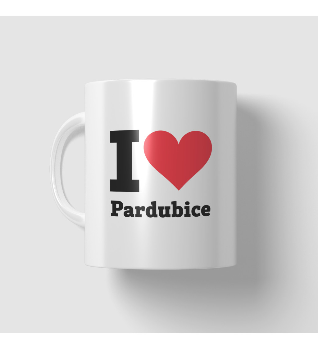 Hrnek - I love Pardubice