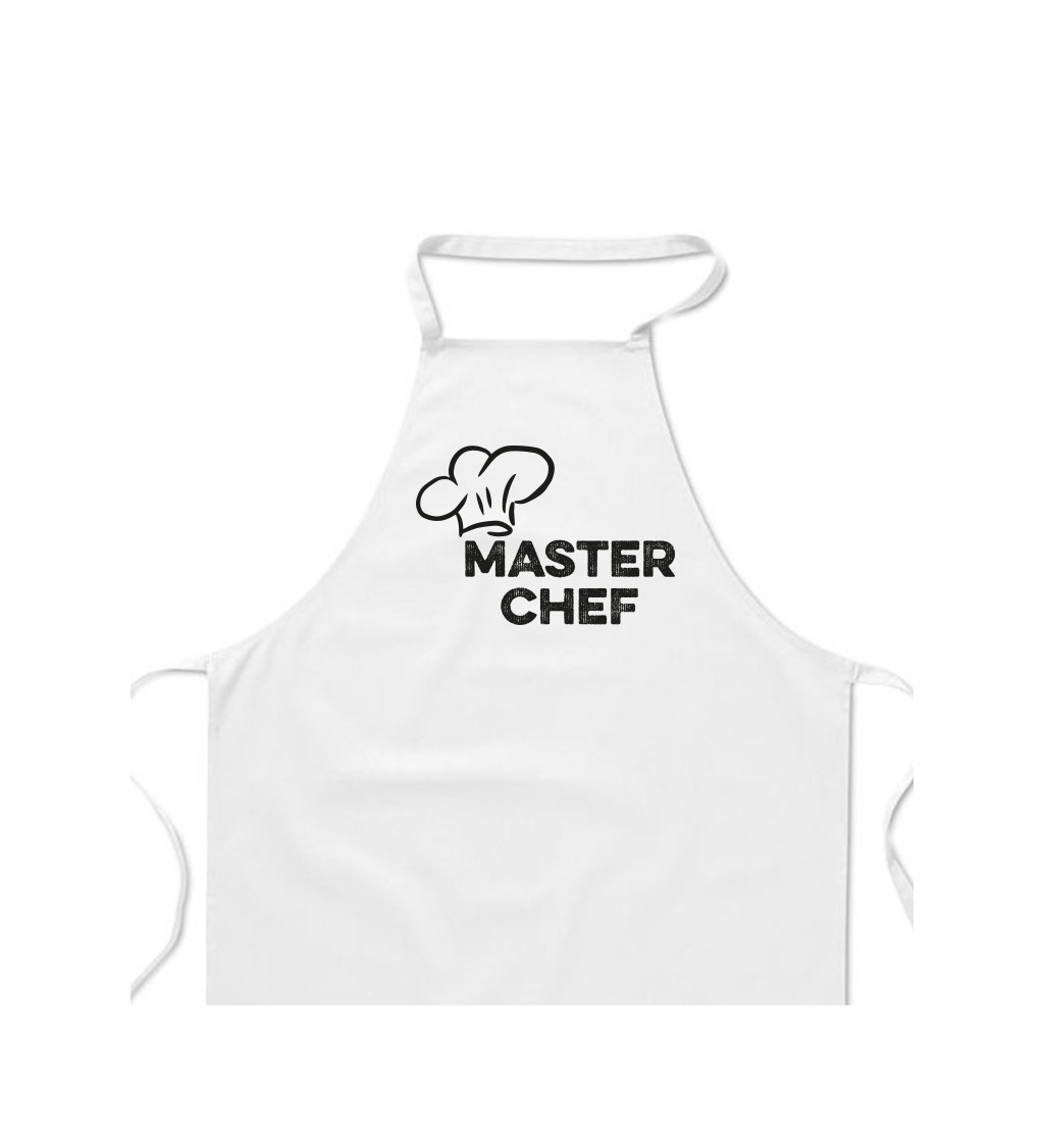 Zástěra bílá - Master chef