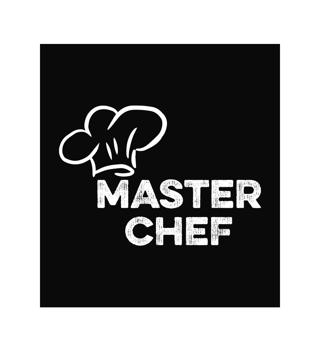 Zástěra černá- Master chef