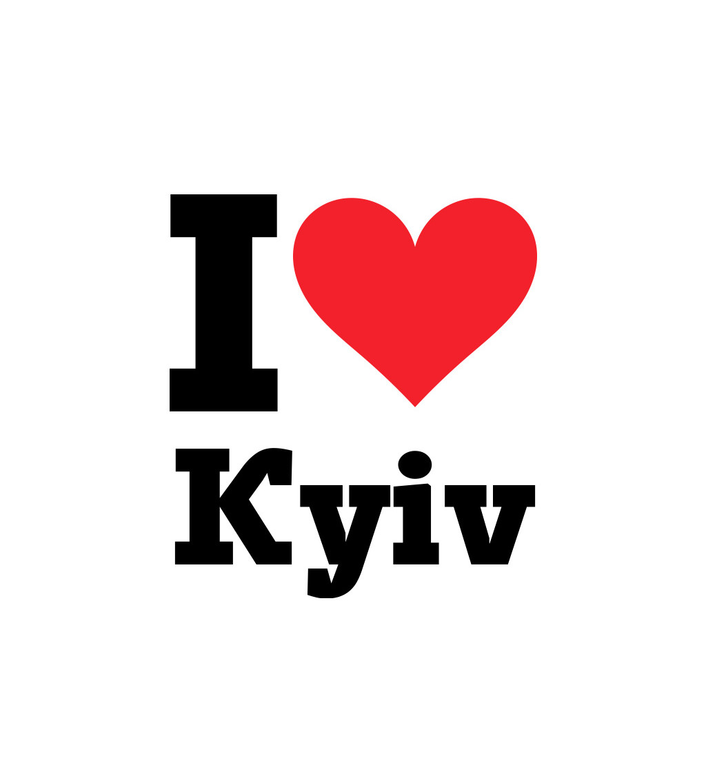 Dámské triko - I love Kyiv