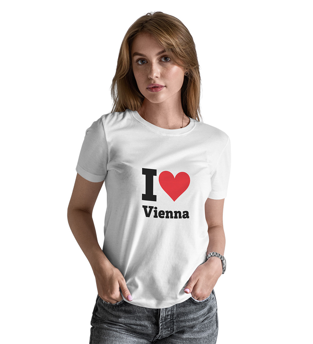 Dámské triko - I love Vienna