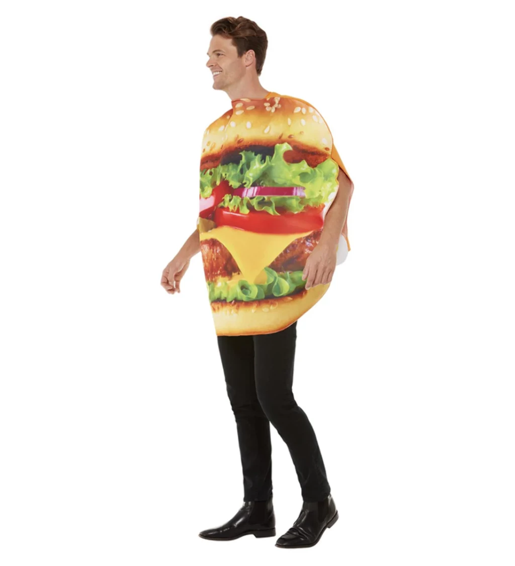 Unisex kostým Hamburger