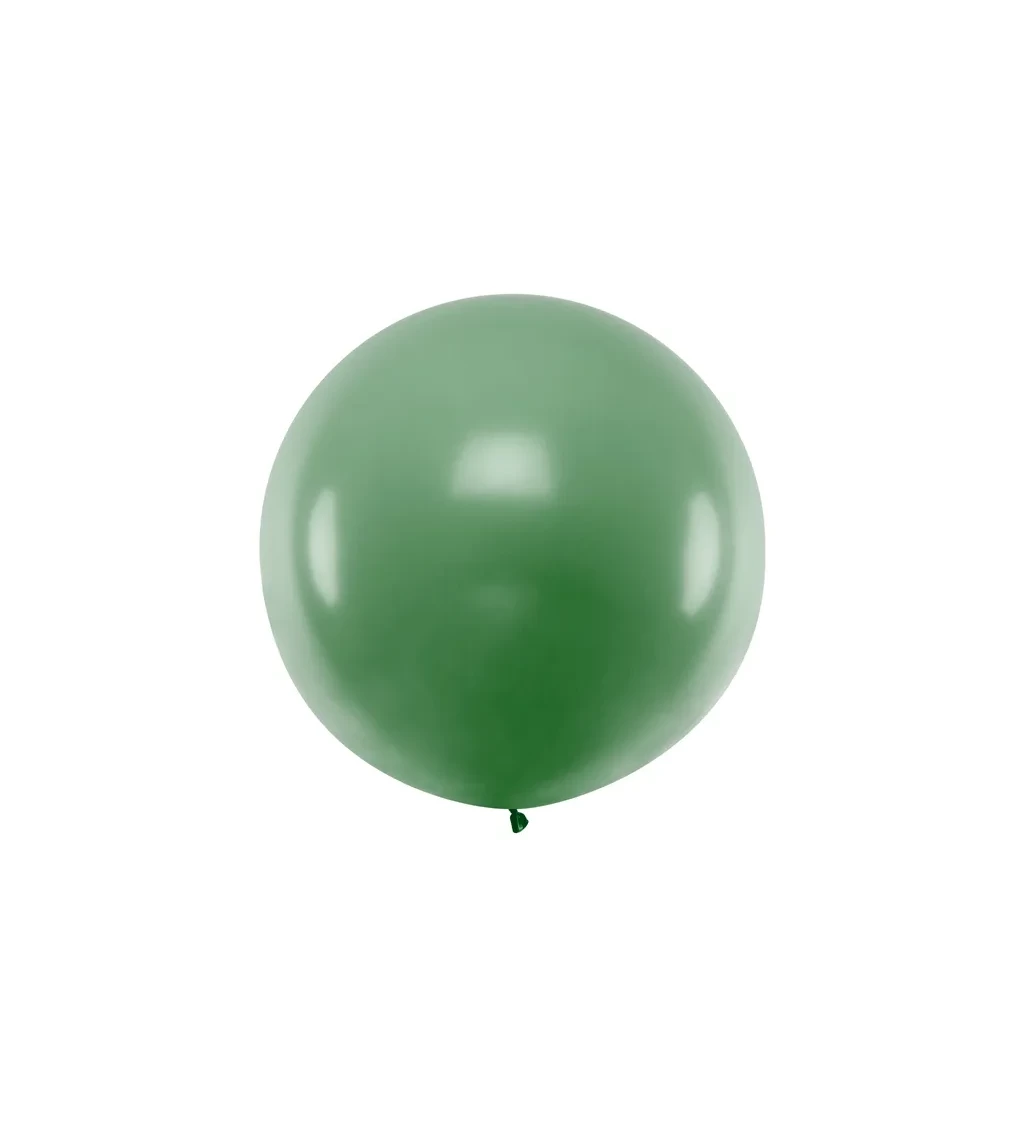 Velký zelený balónek