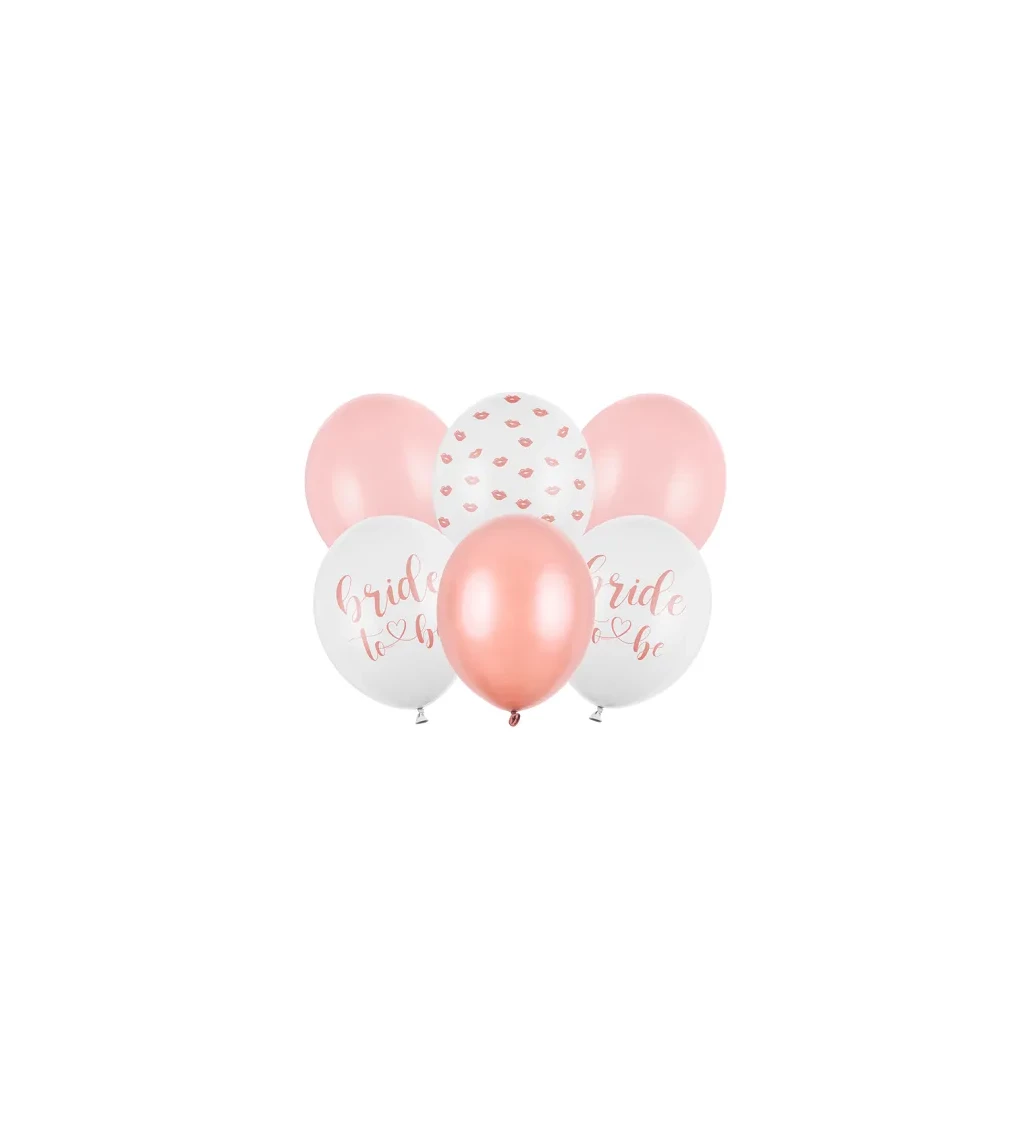 Balónky růžové - Bride