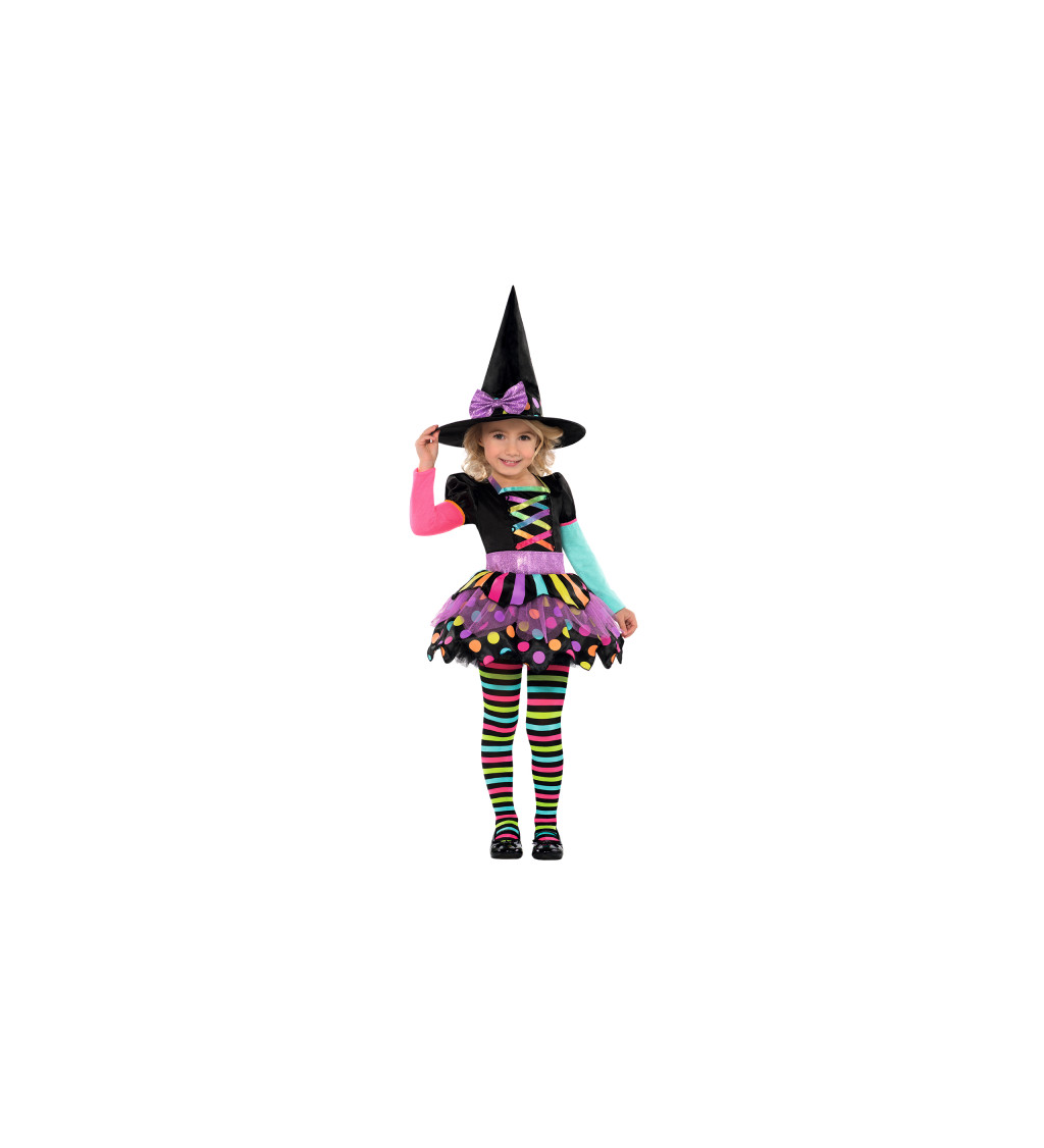 Kostým dětský Miss čarodějka
