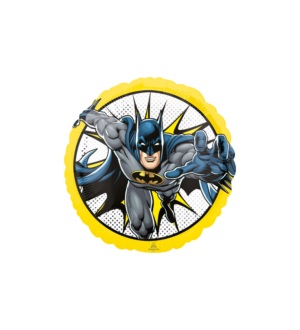 Balón žlutý - Batman