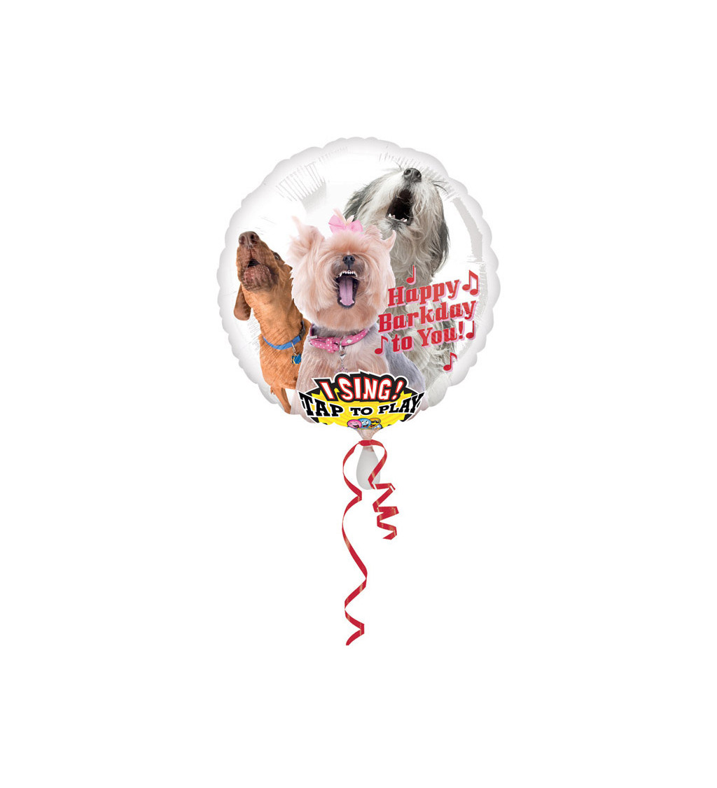 Balón - štěkající pes