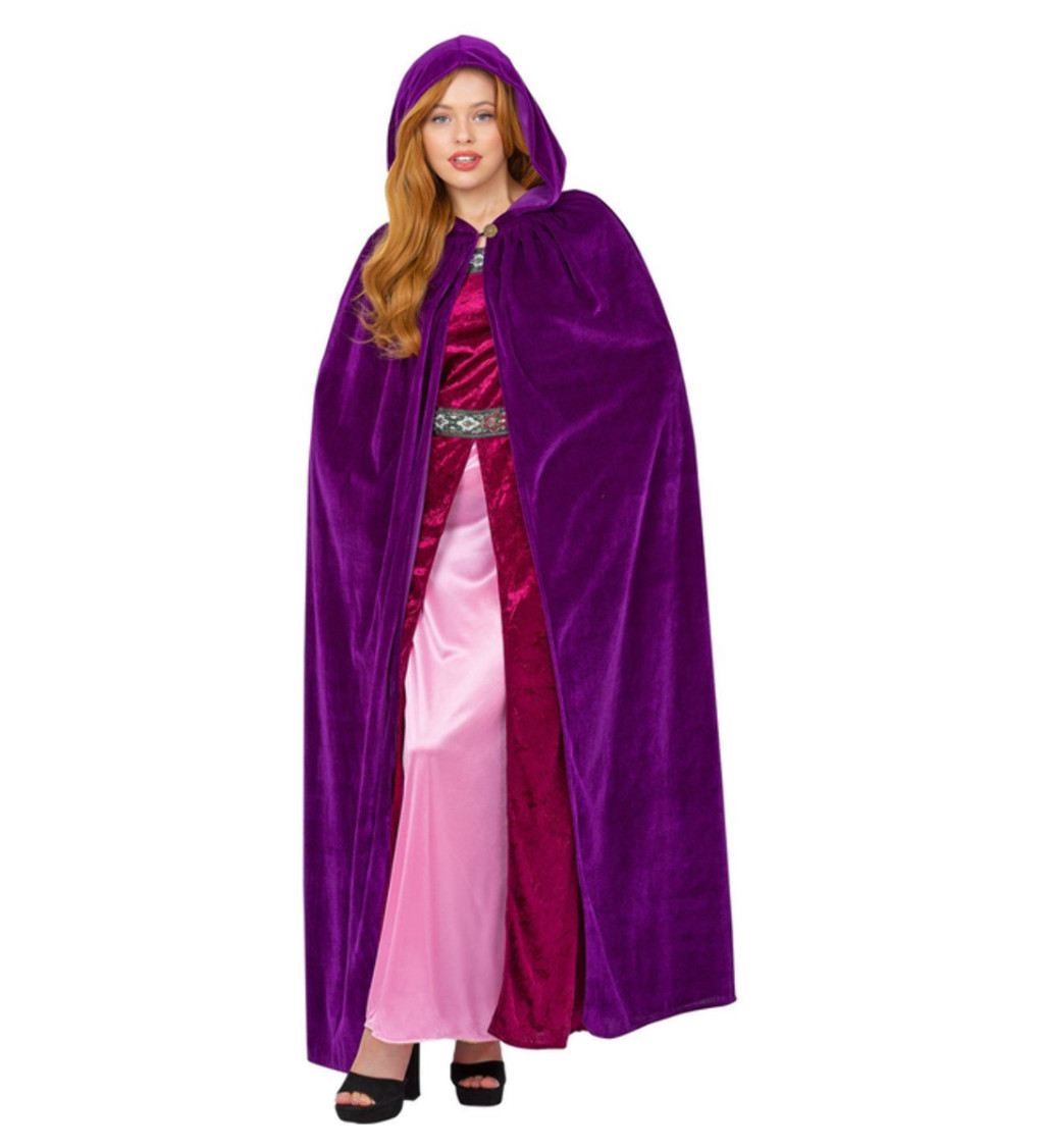 Ametystově fialový plášť