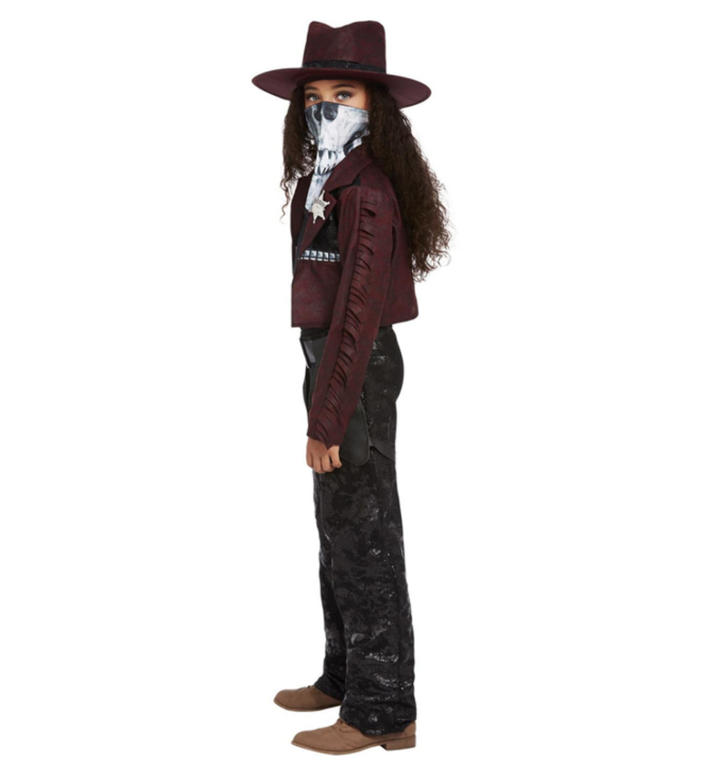 Dívčí westernový kostým - Cowgirl