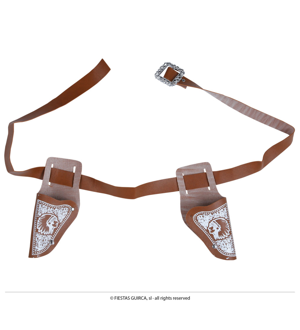 Dvě pouzdra s kovbojskými pistolemi