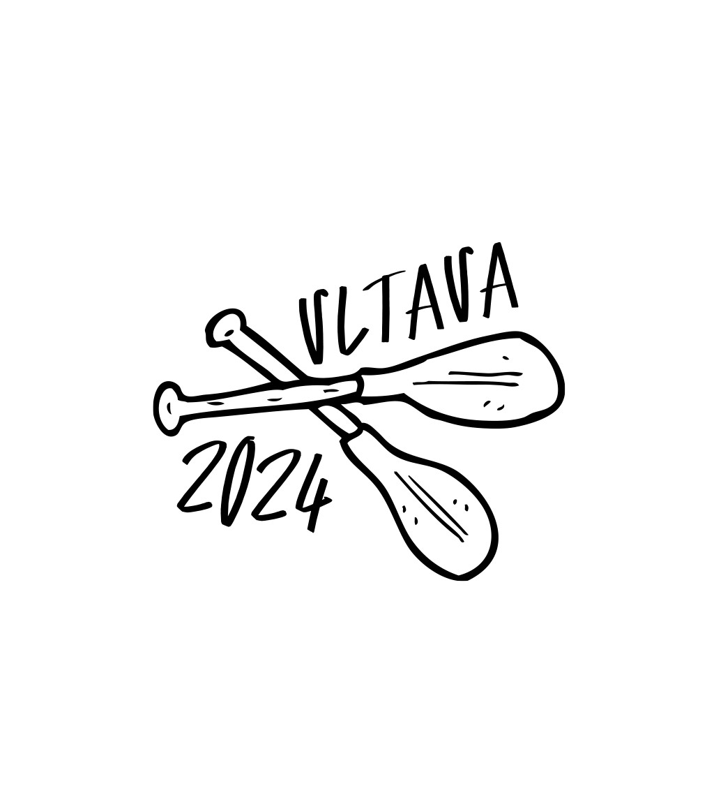 Pánské tričko bílé Vltava 2024 S