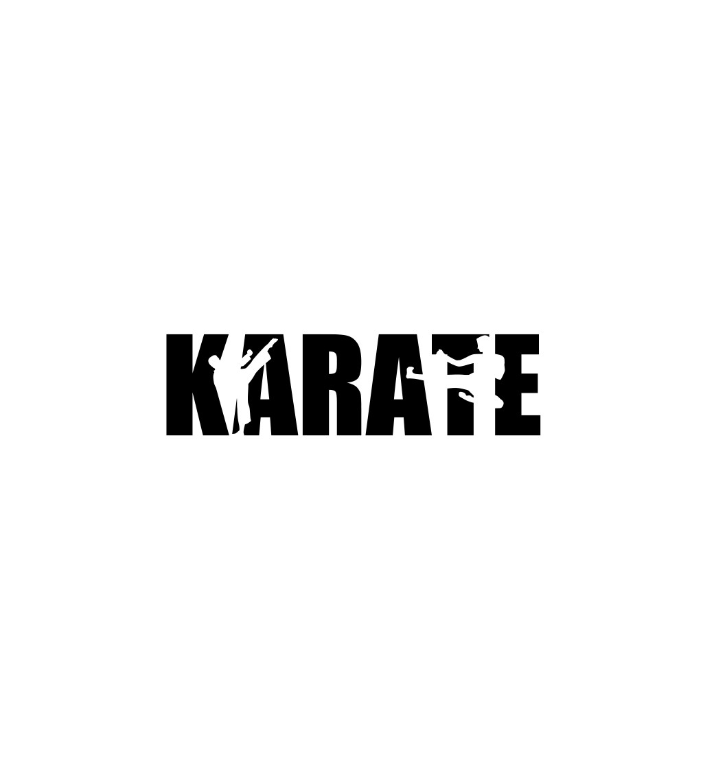 Pánské tričko bílé Karate S