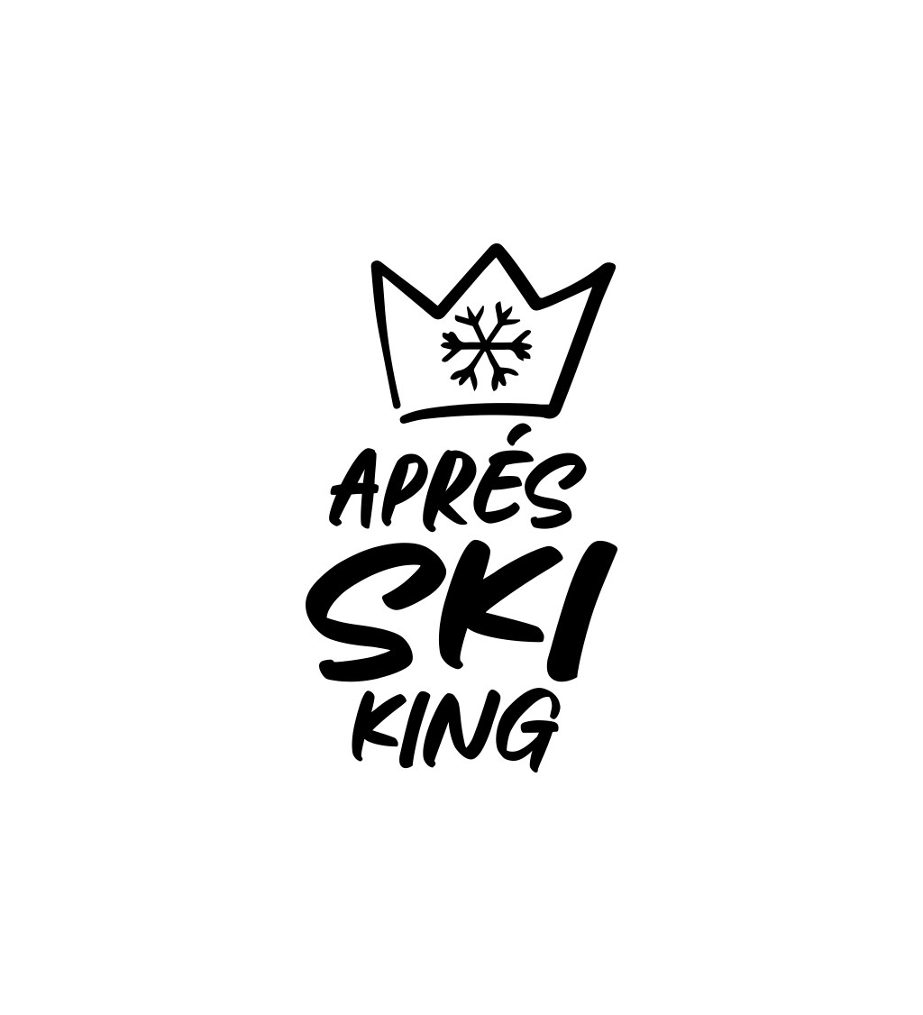 Pánské tričko bílé Aprés ski king S